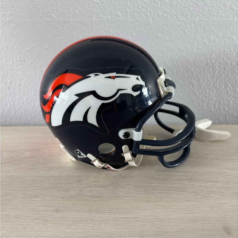 Denver Broncos Riddell Mini Helmet 3 5/8